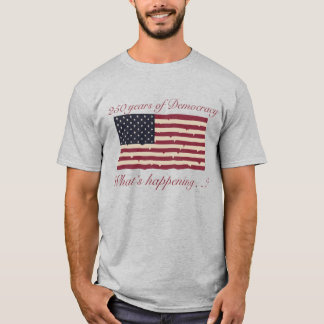 Camiseta Bandera rota ¿Qué pasa América 250
