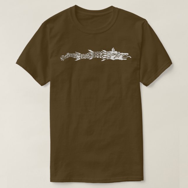Camiseta Bandera rumana Dacian Wolf (Diseño del anverso)