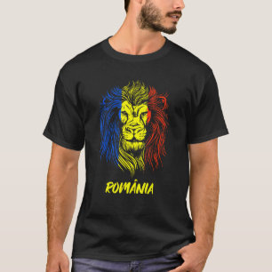 Camiseta Bandera rumana León Rumania