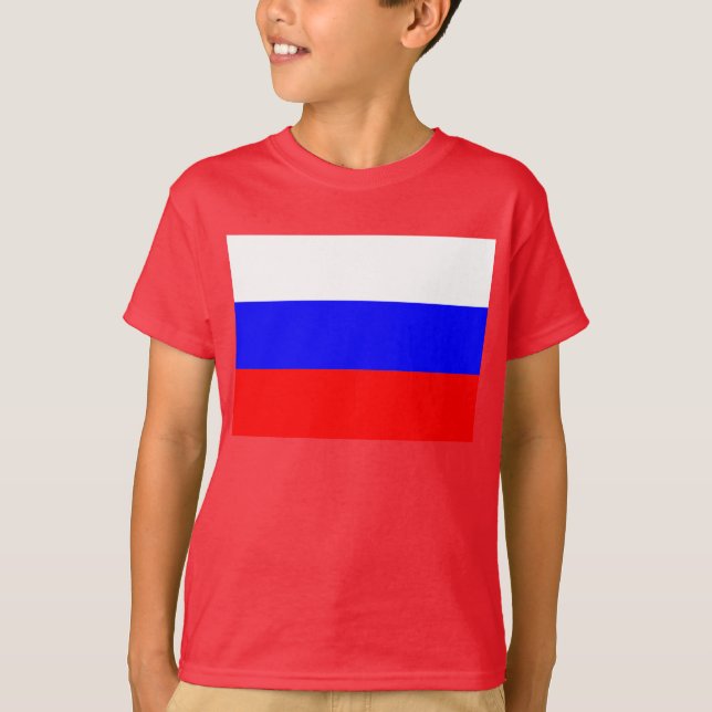 Camiseta Bandera rusa (Anverso)