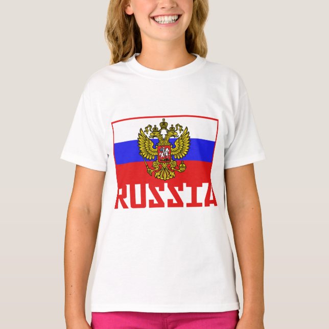 Camiseta Bandera rusa (Anverso)