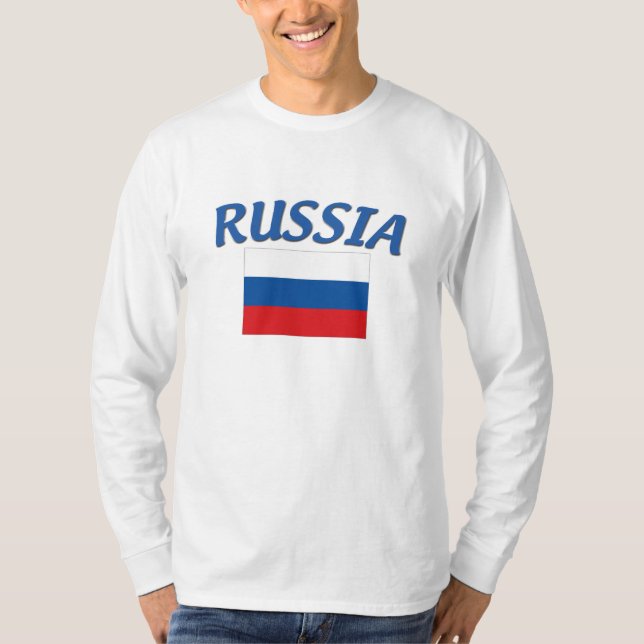 Camiseta Bandera rusa (Anverso)