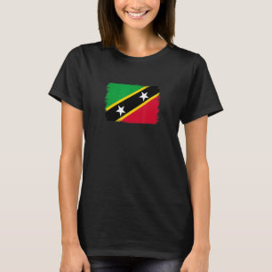 Camiseta Bandera Saint Kitts Y Nevis 1