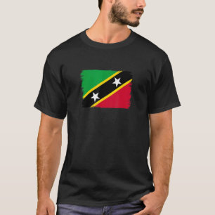 Camiseta Bandera Saint Kitts Y Nevis 1