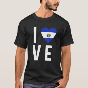 Camiseta Bandera salvadoreña ADN El Salvador Salvadoreña Gu