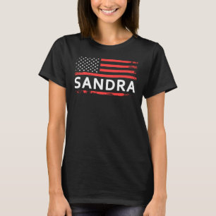 CAMISETA BANDERA SANDRA AMERICANA PARA SANDRA