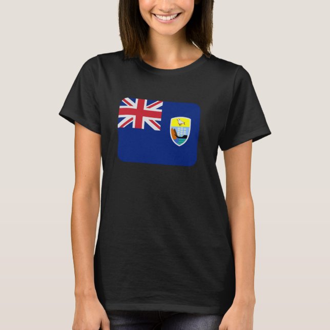 Camiseta Bandera Santa Elena (Anverso)