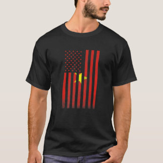 Camiseta Bandera semivietnamita | Un estadounidense vintage