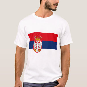 Camiseta Bandera serbia