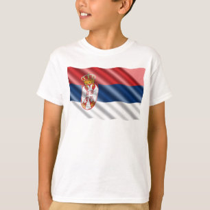 Camiseta Bandera serbia