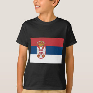 Camiseta Bandera serbia