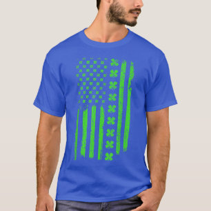 Camiseta Bandera Shamrock americana irlandesa St Patricks P