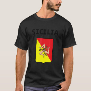 Camiseta Bandera Sicilia Sicilia Palermo Italia 4