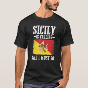Camiseta Bandera siciliana Sicilia