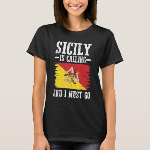 Camiseta Bandera siciliana Sicilia
