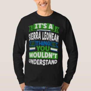 Camiseta Bandera sierraleonesa de Sierra Leona Es ASierra L