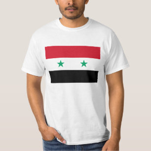 Camiseta Bandera siria