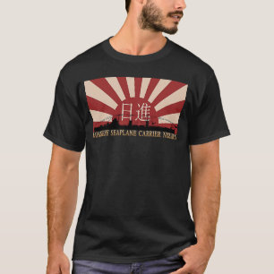 Camiseta Bandera solar del portaaviones japonés Nisshin Ris