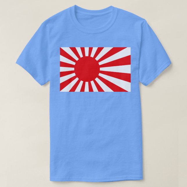 Camiseta Bandera solar en ascenso Japón (Diseño del anverso)