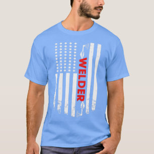 Camiseta Bandera soldadura estadounidense (1)