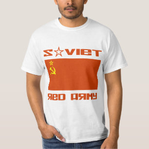 Camiseta Bandera soviética del ejército rojo