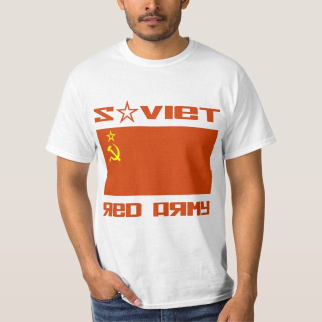 Camiseta Bandera soviética del ejército rojo (Anverso)