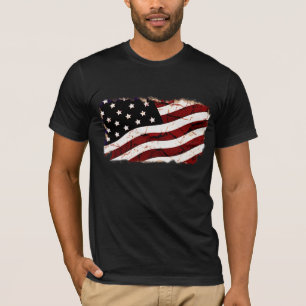 Camiseta Bandera sucia vintage de Estados Unidos