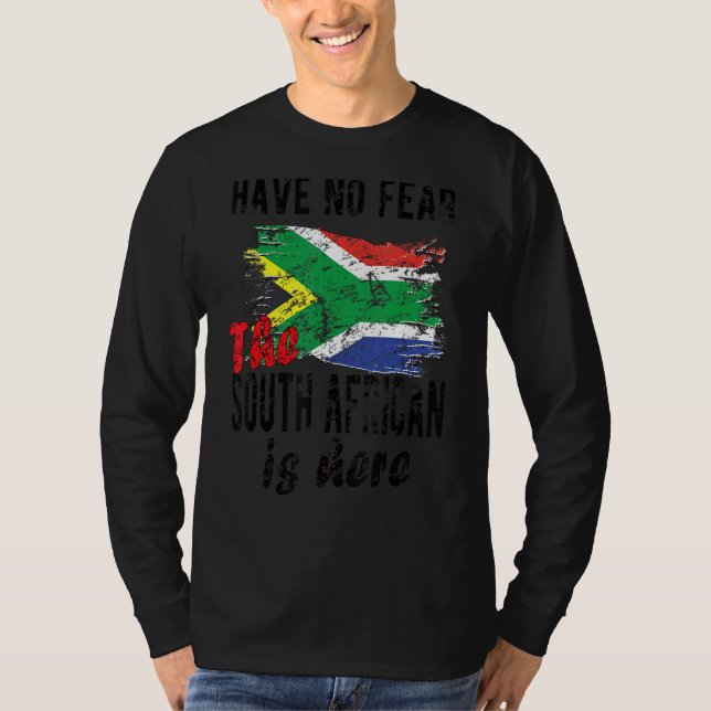 Camiseta Bandera sudafricana de Sudáfrica (Anverso)