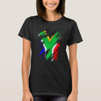 Camiseta Bandera Sudafricana De Za Zaf