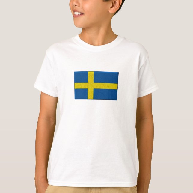 Camiseta Bandera sueca (Anverso)
