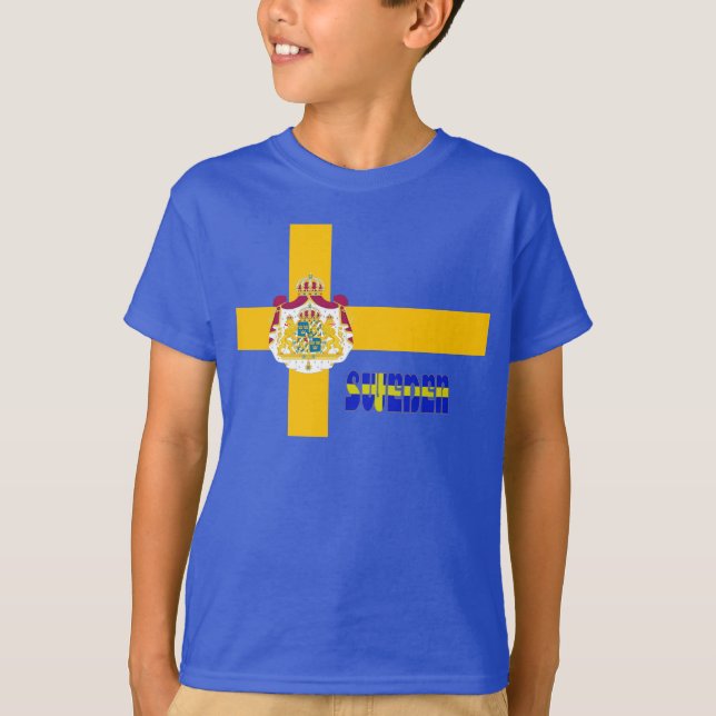 Camiseta Bandera sueca (Anverso)