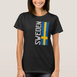 Camiseta Bandera sueca del Orgullo del Patrimonio de Suecia