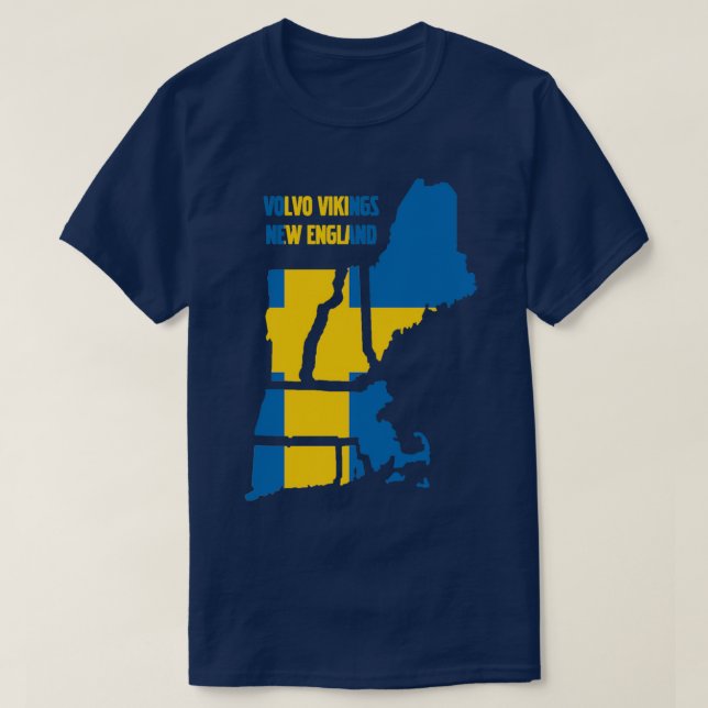 Camiseta Bandera sueca VVNE (Diseño del anverso)
