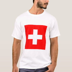 Camiseta Bandera suiza