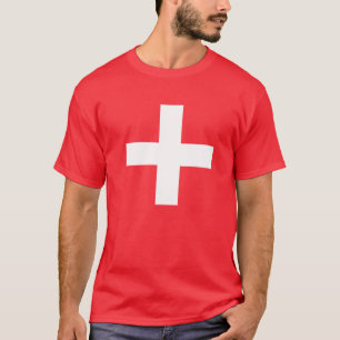Camiseta bandera suiza