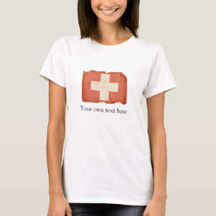 Camiseta Bandera suiza