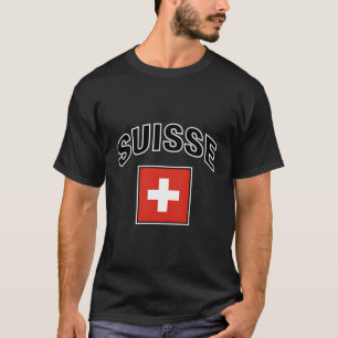 Camiseta Bandera Suiza Orgullosa En Francés