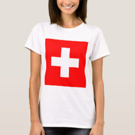 Camiseta Bandera suiza (Suiza)