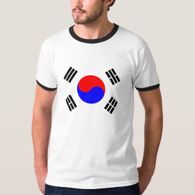 Camiseta Bandera surcoreana (Anverso)