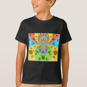 Camiseta Bandera surcoreana inspira arte abstracto