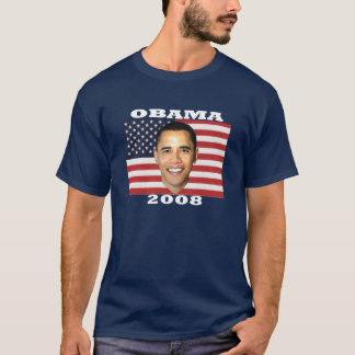 Camiseta Bandera T oscuro de Obama