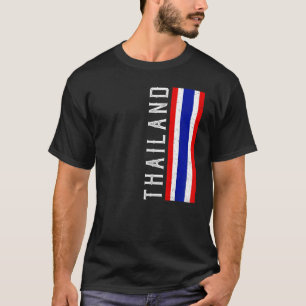 Camiseta Bandera tailandesa del orgullo por el patrimonio c