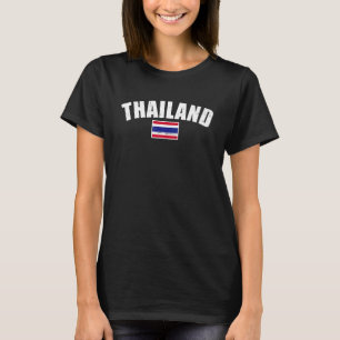 Camiseta Bandera tailandesa vintage de Tailandia