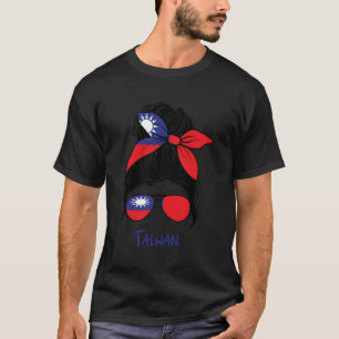 Camiseta Bandera taiwanesa de Taiwán