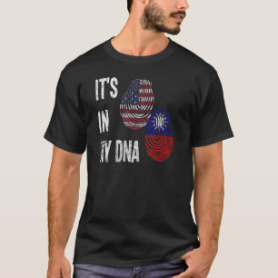 Camiseta Bandera taiwanesa orgullosa de que Estados Unidos