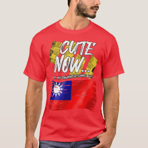 Camiseta Bandera taiwanesa orgullosamente adorada hasta mis