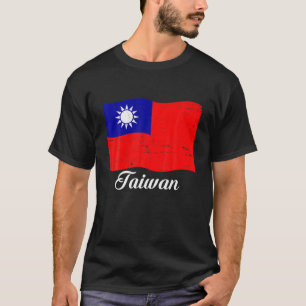 Camiseta Bandera taiwanesa patriótica vintage bandera de Ta