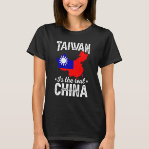 Camiseta Bandera taiwanesa retro China Mapa a Taiwán El ver
