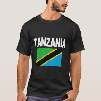 Camiseta Bandera Tanzania Hoodie Guay Bandera tanzana Chaqu