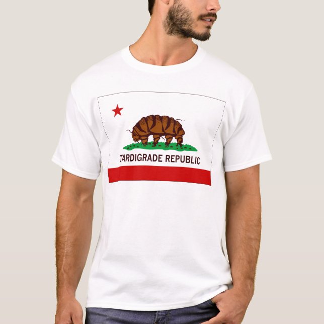 Camiseta Bandera tardígrada de la república (Anverso)